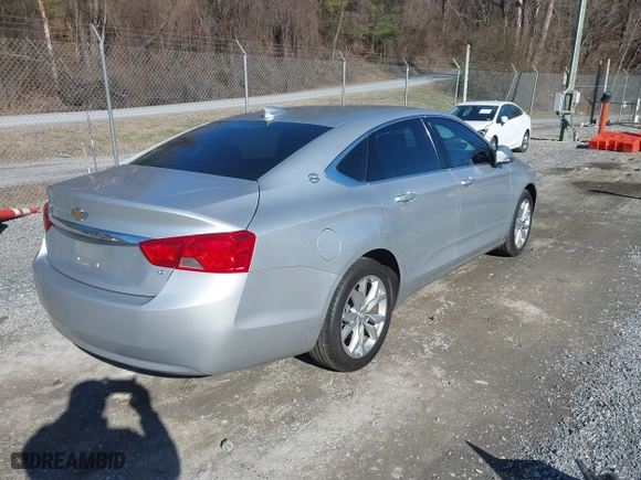 2020 Chevrolet Impala LT with VIN 1G11Z5S36LU102732, listed as a IAAI auction lot 41235373 with 80,351 mi miles. Bid and sale history available at carsss.com. Image 4.