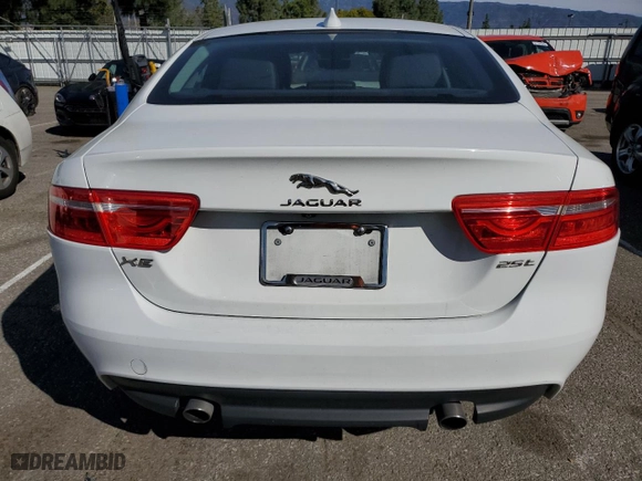 2019 Jaguar XE 25t with VIN SAJAR4FX4KCP49862, listed as a Copart auction lot 47207635 with 84,201 mi miles and Salvage Title. Bid and sale history available at carsss.com. Image 6.