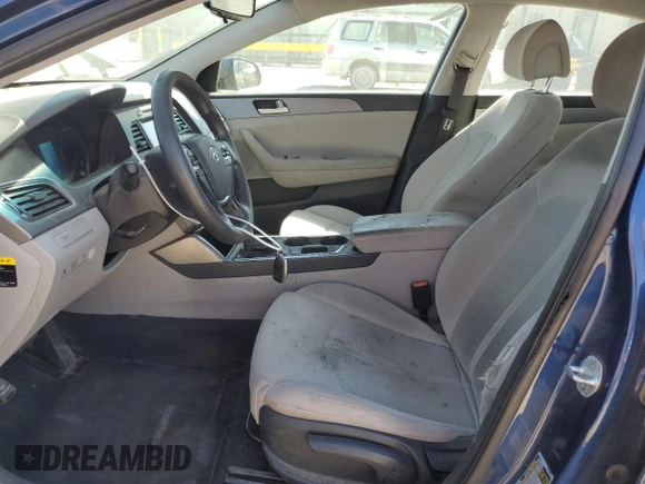2016 Hyundai Sonata SE with VIN 5NPE24AF2GH332626, listed as a Copart auction lot 50292905 with 152,269 mi miles and Salvage Title. Bid and sale history available at carsss.com. Image 7.