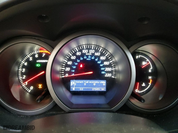 2012 Suzuki Grand Vitara Limited with VIN JS3TD0D7XC4101053, listed as a Copart auction lot 44327615 with 272,451 mi miles and Salvage Title. Bid and sale history available at carsss.com. Image 9.