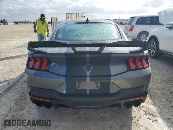 2024 Ford Mustang Dark Horse with VIN 1FA6P8R07R5506308, listed as a Copart auction lot 79815524 with 0 mi miles and Salvage Title. Bid and sale history available at carsss.com. Image 6.