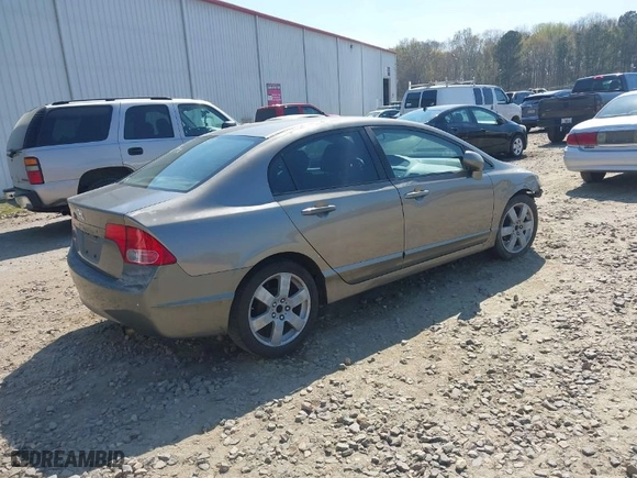 2006 Honda Civic Sdn LX with VIN JHMFA16516S013903, listed as a IAAI auction lot 41896780 with 280,650 mi miles. Bid and sale history available at carsss.com. Image 4.