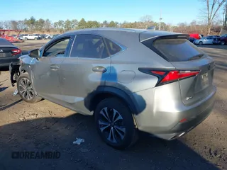 2021 Lexus NX with VIN JTJSARDZ9M2250461, listed as a IAAI auction lot 41315467 with 72,578 mi miles. Bid and sale history available at carsss.com. Image 3.