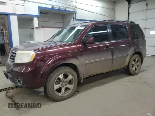 2014 Honda Pilot EX-L with VIN 5FNYF4H7XEB034188, listed as a Copart auction lot 84332364 with 101,946 mi miles and Salvage title. Bid and sale history available at DreamBid. Image 1.
