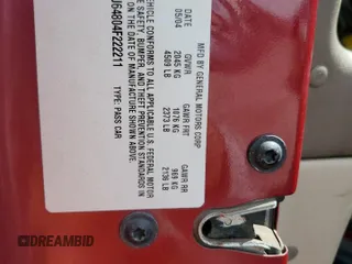 2004 Chevrolet Malibu Maxx LT z VIN 1G1ZU64804F222211, wystawiony jako Copart lot #72369324 z przebiegiem 215 256 mil mil oraz Szkoda całkowita • Salvage title. Historia ofert i sprzedaży dostępna na DreamBid. Obrazek 12.