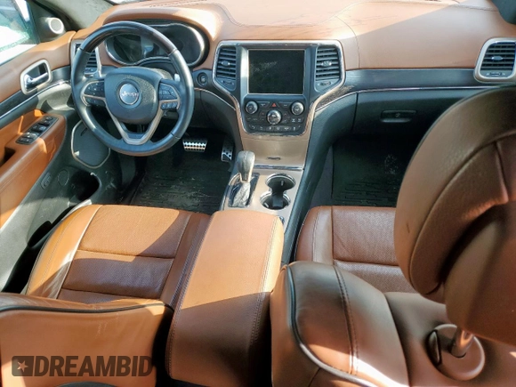 2017 Jeep Grand Cherokee Summit with VIN 1C4RJFJT2HC867426, listed as a Copart auction lot 53620325 with 128,163 mi miles and Clean title. Bid and sale history available at DreamBid. Image 8.