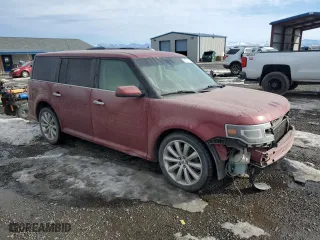 2013 Ford Flex Limited w/EcoBoost with VIN 2FMHK6DTXDBD12170, listed as a Copart auction lot 44211355 with 182,306 mi miles and Salvage Title. Bid and sale history available at carsss.com. Image 4.