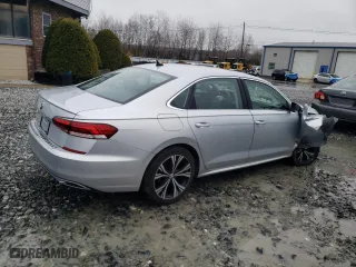 2021 Volkswagen Passat 2.0T SE with VIN 1VWSA7A36MC012971, listed as a Copart auction lot 51567715 with 59,767 mi miles and Salvage Title. Bid and sale history available at carsss.com. Image 3.