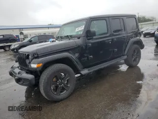 2022 Jeep Wrangler Unlimited Sahara с VIN 1C4HJXEGXNW211886, выставлен на аукционе Copart как лот 54877645 с пробегом 64 815 миль миль и Списание • Salvage title. История ставок и продаж доступна на DreamBid. Изображение 1.