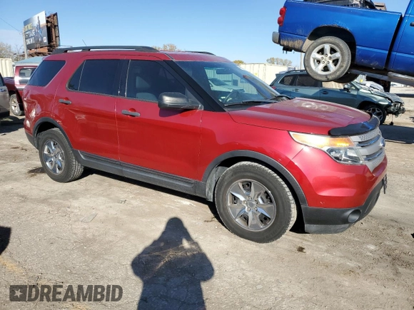 2012 Ford Explorer with VIN 1FMHK7B85CGA56032, listed as a Copart auction lot 79560744 with 76,263 mi miles and Salvage title. Bid and sale history available at DreamBid. Image 4.