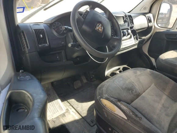 2018 Ram ProMaster Cargo Van with VIN 3C6TRVBGXJE111648, listed as a Copart auction lot 48403265 with 234,151 mi miles and Salvage Title. Bid and sale history available at carsss.com. Image 8.