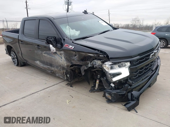 2024 Chevrolet Silverado 1500 RST with VIN 1GCUDEED3RZ314958, listed as a IAAI auction lot 41364630 with 16,229 mi miles. Bid and sale history available at carsss.com. Image 6.
