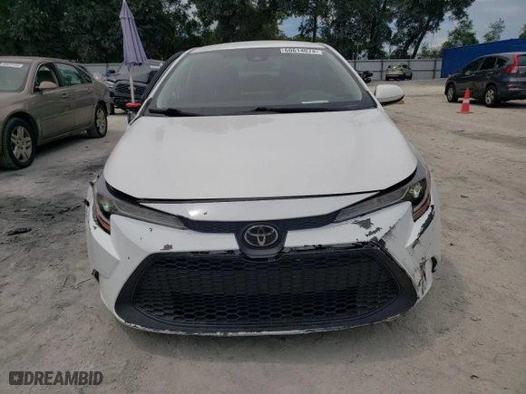 2020 Toyota Corolla LE with VIN JTDEPRAE1LJ104849, listed as a Copart auction lot 60614074 with 83,042 mi miles and Salvage Title. Bid and sale history available at carsss.com. Image 5.