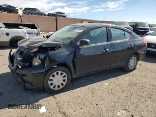 2014 Nissan Versa S with VIN 3N1CN7AP9EL862844, listed as a Copart auction lot 77493074 with 82,692 mi miles and Salvage Title. Bid and sale history available at carsss.com. Image 1.