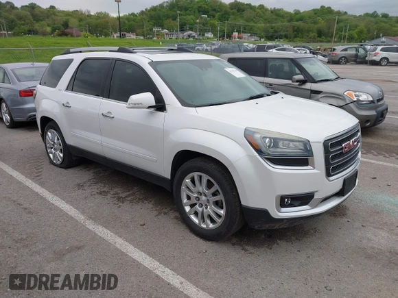 2016 GMC Acadia SLT with VIN 1GKKRRKD7GJ115142, listed as a IAAI auction lot 42129244 with 173,905 mi miles. Bid and sale history available at carsss.com. Image 1.