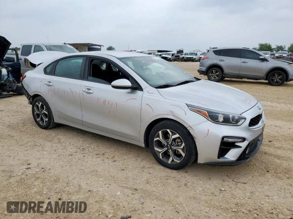 2019 Kia Forte LXS with VIN 3KPF24AD4KE091491, listed as a Copart auction lot 57392625 with 105,931 mi miles and Salvage title. Bid and sale history available at DreamBid. Image 4.