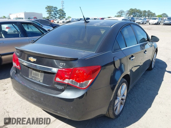 2011 Chevrolet Cruze LTZ with VIN 1G1PH5S97B7132627, listed as a IAAI auction lot 42043940 with 185,258 mi miles and . Bid and sale history available at DreamBid. Image 4.