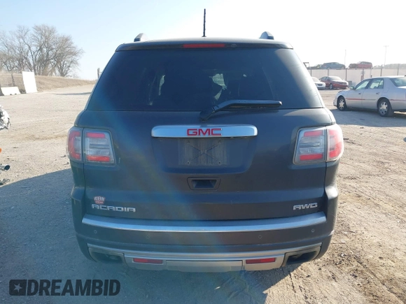 2013 GMC Acadia Denali with VIN 1GKKVTKDXDJ177445, listed as a IAAI auction lot 40875476 with 150,143 mi miles. Bid and sale history available at carsss.com. Image 17.