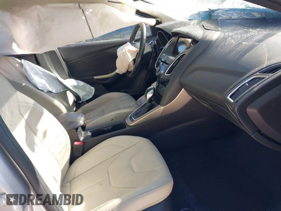 2017 Ford Focus Titanium with VIN 1FADP3N29HL268084, listed as a IAAI auction lot 41618194 with Not Provided miles and . Bid and sale history available at carsss.com. Image 5.