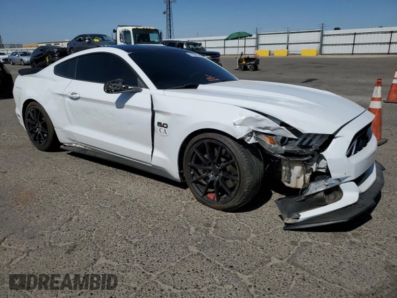 2016 Ford Mustang GT with VIN 1FA6P8CF9G5261392, listed as a Copart auction lot 61004015 with 102,933 mi miles and Salvage title. Bid and sale history available at DreamBid. Image 4.