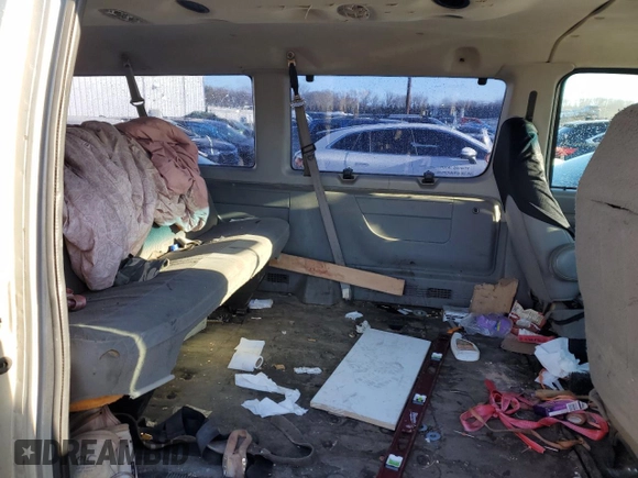 2006 Ford Econoline Passenger XL with VIN 1FBSS31L96HA80345, listed as a Copart auction lot 81589294 with Not Provided miles and Salvage Title. Bid and sale history available at carsss.com. Image 11.