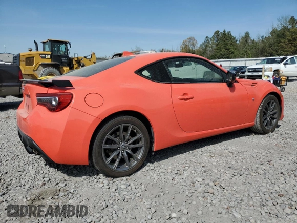2017 Toyota 86 with VIN JF1ZNAA11H8708590, listed as a Copart auction lot 50810445 with 46,326 mi miles and Salvage Title. Bid and sale history available at carsss.com. Image 3.