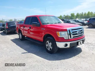 2010 Ford F-150 XL with VIN 1FTFW1EV3AKB55859, listed as a IAAI auction lot 42144289 with 261,722 mi miles. Bid and sale history available at carsss.com. Image 1.