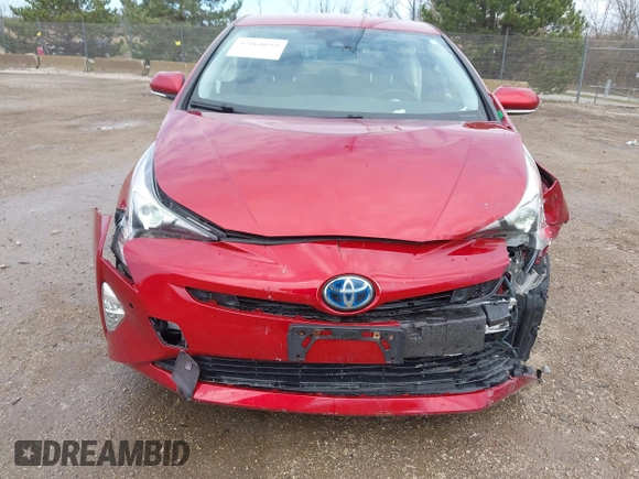 2017 Toyota Prius Two with VIN JTDKARFU8H3527802, listed as a IAAI auction lot 42068099 with 102,152 mi miles. Bid and sale history available at carsss.com. Image 6.