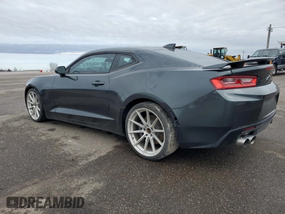 2016 Chevrolet Camaro 2SS with VIN 1G1FH1R78G0192988, listed as a Copart auction lot 54676575 with 19,319 mi miles and Salvage title. Bid and sale history available at DreamBid. Image 2.