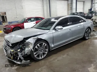 2012 Audi A8 z VIN WAURVAFD3CN025035, wystawiony jako Copart lot #52252915 z przebiegiem 71 312 mil mil oraz Szkoda całkowita • Salvage title. Historia ofert i sprzedaży dostępna na DreamBid. Obrazek 1.