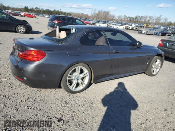 2017 BMW 4 Series 430i xDrive z VIN WBA4U9C35H5H64585, wystawiony jako Copart lot #83144214 z przebiegiem 103 409 mil mil oraz Szkoda całkowita • Salvage title. Historia ofert i sprzedaży dostępna na DreamBid. Obrazek 3.