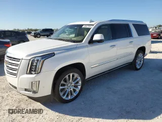 2019 Cadillac Escalade ESV Platinum z VIN 1GYS4KKJ6KR203711, wystawiony jako Copart lot #83627944 z przebiegiem 54 241 mil mil oraz Nie do naprawy • Non repairable. Historia ofert i sprzedaży dostępna na DreamBid. Obrazek 1.