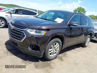 2018 Chevrolet Traverse LT Cloth with VIN 1GNERGKW8JJ224738, listed as a IAAI auction lot 42275642 with 103,305 mi miles and . Bid and sale history available at DreamBid. Image 2.