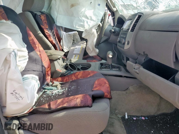 2017 Nissan Frontier SV with VIN 1N6AD0ER3HN710070, listed as a Copart auction lot 60162355 with Not provided miles and Salvage title. Bid and sale history available at DreamBid. Image 7.