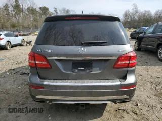 2018 Mercedes-Benz GLS 450 with VIN 4JGDF6EE4JB082713, listed as a Copart auction lot 44273534 with 61,301 mi miles and . Bid and sale history available at DreamBid. Image 6.