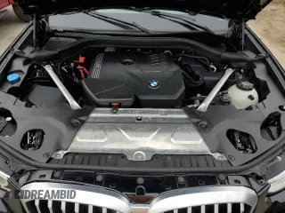 2024 BMW X3 sDrive30i with VIN WBX47DP01RN277348, listed as a Copart auction lot 55596065 with 8,151 mi miles and Salvage Title. Bid and sale history available at DreamBid. Image 12.