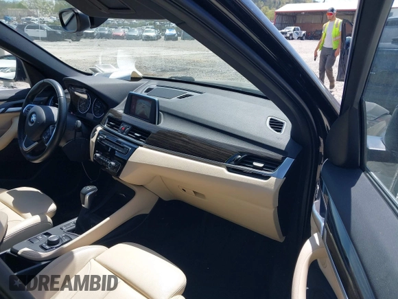 2018 BMW X1 xDrive28i with VIN WBXHT3C39J5F88234, listed as a IAAI auction lot 42044900 with 38,732 mi miles. Bid and sale history available at carsss.com. Image 5.