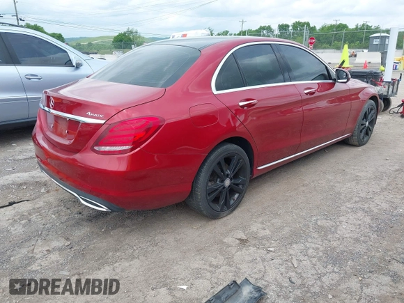 2016 Mercedes-Benz C 300 Luxury with VIN 55SWF4KB4GU147771, listed as a IAAI auction lot 42177724 with 63,107 mi miles and . Bid and sale history available at carsss.com. Image 4.