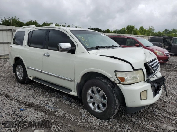 2004 Infiniti QX56 with VIN 5N3AA08C04N807761, listed as a Copart auction lot 64402414 with 272,393 mi miles and Salvage Title. Bid and sale history available at carsss.com. Image 4.
