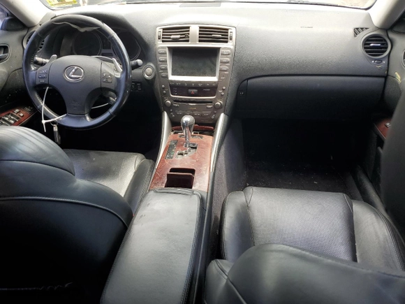 2008 Lexus IS 250 with VIN JTHCK262785019508, listed as a Copart auction lot 64173844 with 275,813 mi miles and Clean Title. Bid and sale history available at carsss.com. Image 8.