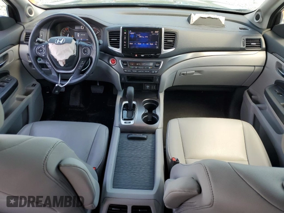 2016 Honda Pilot EX-L with VIN 5FNYF6H55GB093405, listed as a Copart auction lot 53631225 with 41,430 mi miles and Salvage Title. Bid and sale history available at DreamBid. Image 8.