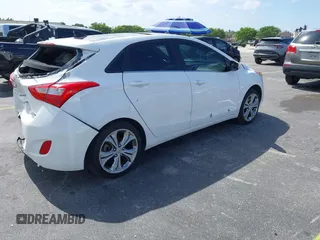 2013 Hyundai Elantra GT with VIN KMHD35LE0DU048766, listed as a IAAI auction lot 41644934 with 158,965 mi miles. Bid and sale history available at carsss.com. Image 4.