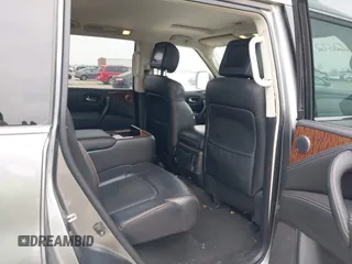 2018 Nissan Armada Platinum with VIN JN8AY2NFXJ9330364, listed as a IAAI auction lot 41572672 with 134,787 mi miles. Bid and sale history available at carsss.com. Image 8.