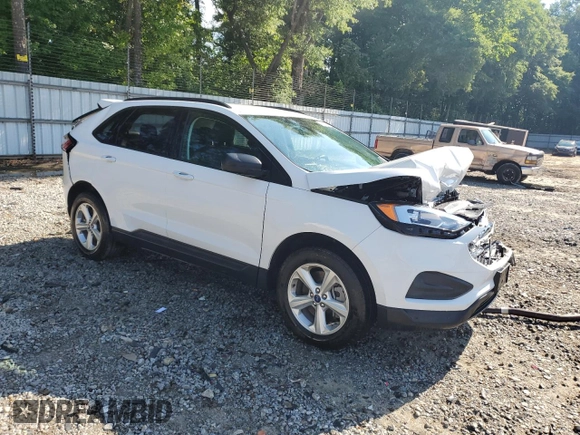 2022 Ford Edge SE with VIN 2FMPK4G98NBB10011, listed as a Copart auction lot 56198525 with 35,343 mi miles and Salvage title. Bid and sale history available at DreamBid. Image 4.
