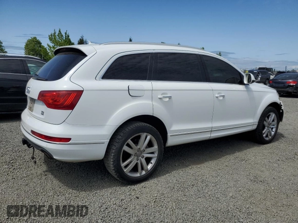2011 Audi Q7 Premium Plus с VIN WA1LMAFEXBD004153, выставлен на аукционе Copart как лот 55848275 с пробегом 153 167 миль миль и Списание • Salvage title. История ставок и продаж доступна на DreamBid. Изображение 3.