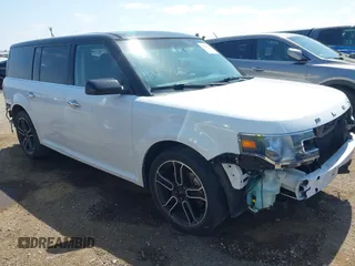 2015 Ford Flex SEL z VIN 2FMGK5C85FBA22134, wystawiony jako IAAI lot #42221659 z przebiegiem 92 786 mil mil oraz . Historia ofert i sprzedaży dostępna na DreamBid. Obrazek 1.