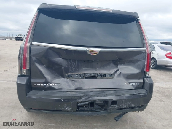 2017 Cadillac Escalade Premium Luxury with VIN 1GYS4CKJ9HR161307, listed as a IAAI auction lot 41304055 with 114,660 mi miles. Bid and sale history available at carsss.com. Image 6.