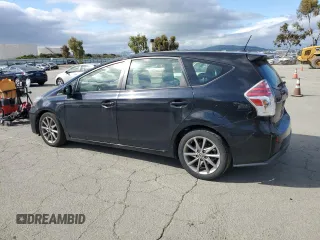 2016 Toyota Prius v Two with VIN JTDZN3EU2GJ054555, listed as a Copart auction lot 50606125 with 157,947 mi miles and Salvage Title. Bid and sale history available at carsss.com. Image 2.
