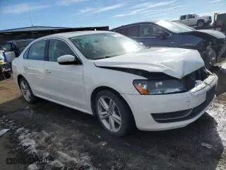 2014 Volkswagen Passat SE w/Snrf/Nav with VIN 1VWBH7A3XEC004837, listed as a Copart auction lot 42577105 with 100,488 mi miles and Salvage Title. Bid and sale history available at carsss.com. Image 4.