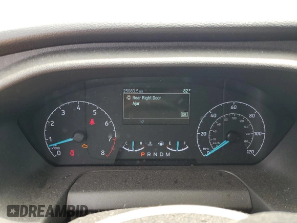 2023 Ford Transit Cargo с VIN 1FTBW9C89PKB88609, выставлен на аукционе Copart как лот 54909845 с пробегом 25 083 миль миль и Списание • Salvage title. История ставок и продаж доступна на DreamBid. Изображение 9.